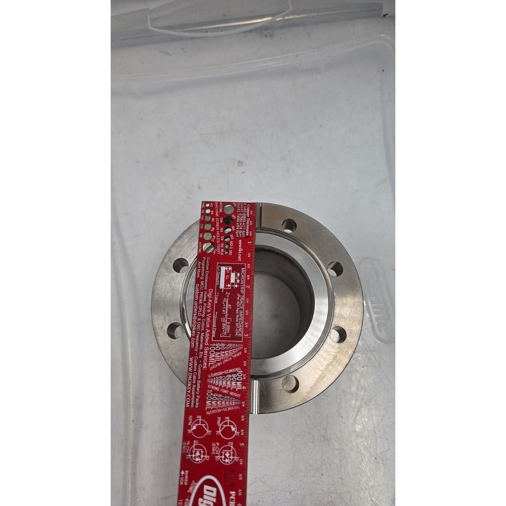 Conflat Flange 4 5" CF Reducing 3" Stainless Steel Hige Vacuum FAST SHIP - Picture 5 of 6